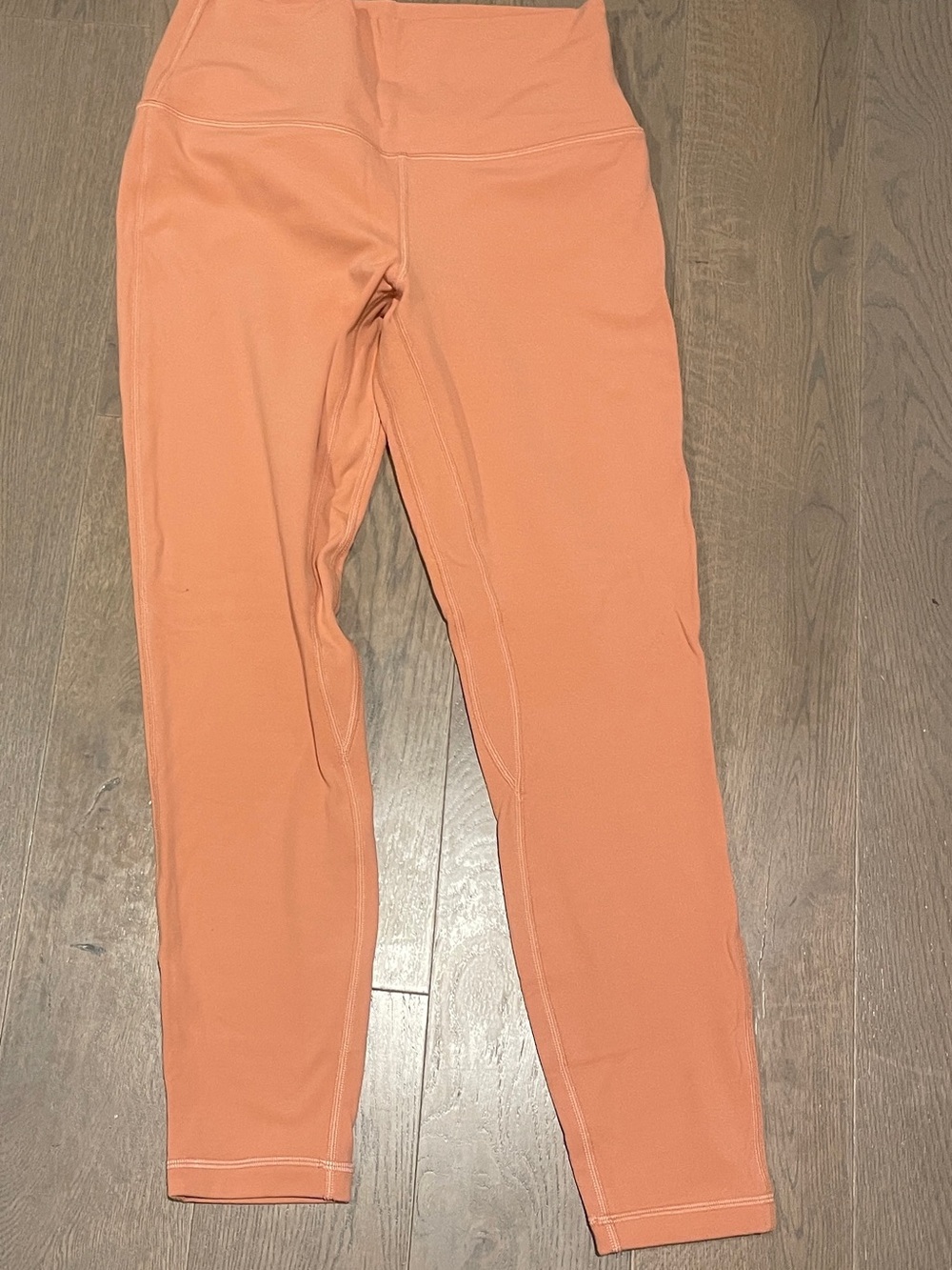Lululemon high-waisted align light pink/peach leggings